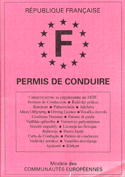 Monaco Driver's License